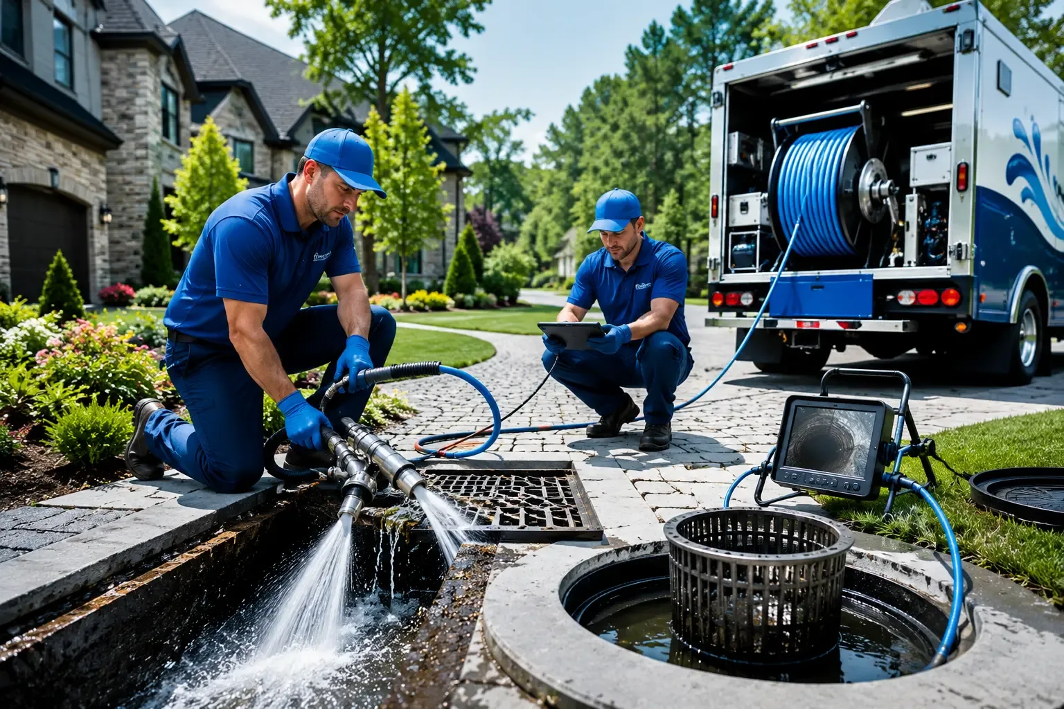 Local outdoor drain cleaning professionals in Littleton, MA